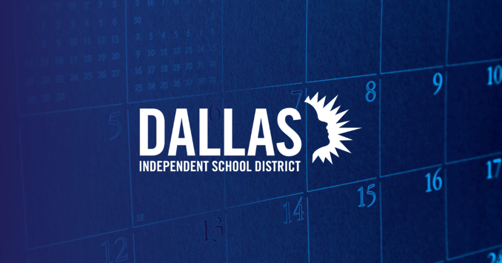 Dallas Isd Calendar 25 26 Printable School Year