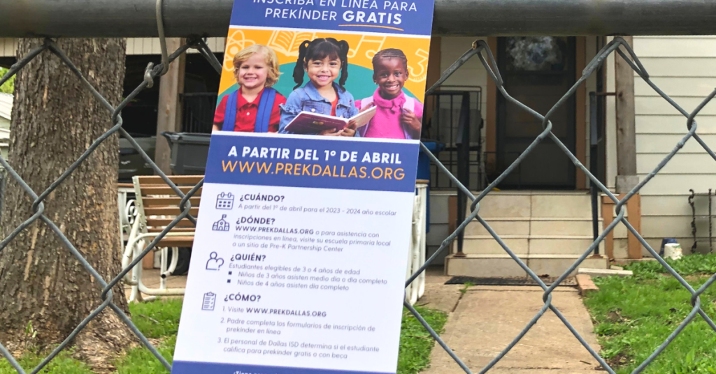 Dallas ISD team members Press the Pavement for PreK The Hub