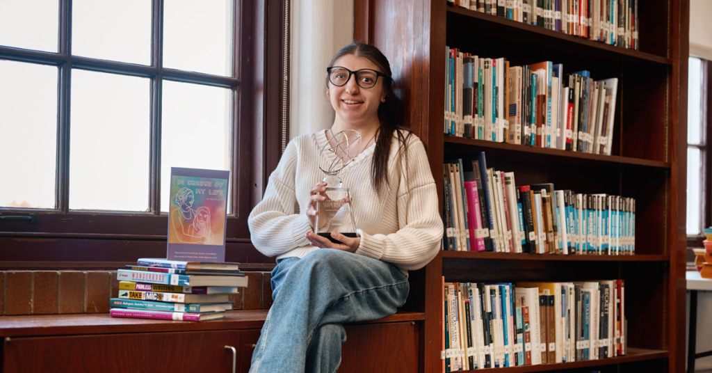 Leaving a legacy: Delila V. is turning challenges into chapters