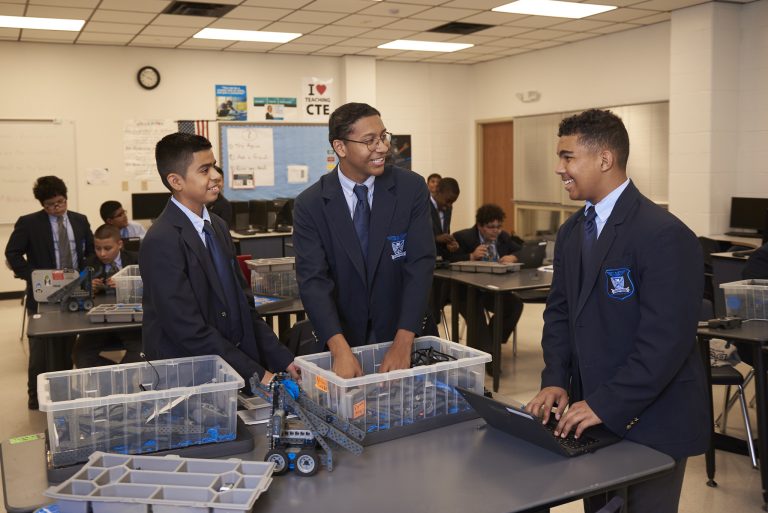 All-boys Dallas ISD school achieves 100% college acceptance